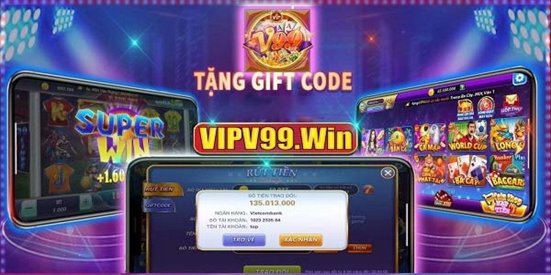 Chơi game, điểm danh nhận V99 Win Giftcode